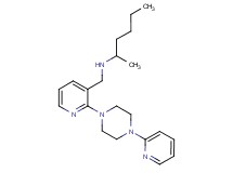 (1-methylpentyl){[2-(4-pyridin-2-ylpiperazin-1-yl)pyridin-3-yl]methyl}amine