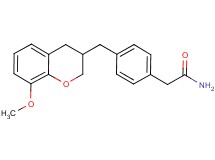 2-{4-[(8-methoxy-3,4-dihydro-2H-chromen-3-yl)methyl]phenyl}acetamide