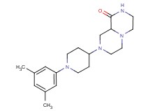 8-[1-(3,5-dimethylphenyl)piperidin-4-yl]hexahydro-2H-pyrazino[1,2-a]pyrazin-1(6H)-one