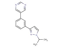 5-[3-(1-isopropyl-1H-pyrazol-3-yl)phenyl]pyrimidine