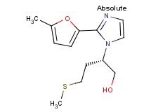 (2S)-2-[2-(5-methyl-2-furyl)-1H-imidazol-1-yl]-4-(methylthio)butan-1-ol
