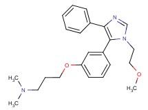 (3-{3-[1-(2-methoxyethyl)-4-phenyl-1H-imidazol-5-yl]phenoxy}propyl)dimethylamine