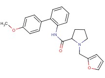 1-(2-furylmethyl)-N-(4'-methoxy-2-biphenylyl)prolinamide