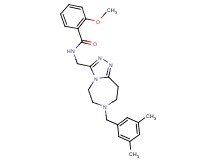 N-{[7-(3,5-dimethylbenzyl)-6,7,8,9-tetrahydro-5H-[1,2,4]triazolo[4,3-d][1,4]diazepin-3-yl]methyl}-2-methoxybenzamide