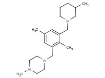 1-{2,5-dimethyl-3-[(3-methylpiperidin-1-yl)methyl]benzyl}-4-methylpiperazine