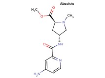 methyl (2S,4R)-4-{[(4-aminopyridin-2-yl)carbonyl]amino}-1-methylpyrrolidine-2-carboxylate