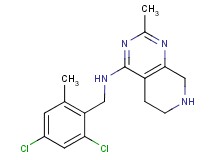 N-(2,4-dichloro-6-methylbenzyl)-2-methyl-5,6,7,8-tetrahydropyrido[3,4-d]pyrimidin-4-amine