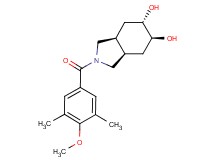 (3aR*,5S*,6S*,7aS*)-2-(4-methoxy-3,5-dimethylbenzoyl)octahydro-1H-isoindole-5,6-diol