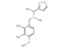 (1-isoxazol-3-ylethyl)(4-methoxy-2,3-dimethylbenzyl)methylamine