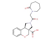 (3aR*,9bR*)-2-[(2-oxoazepan-1-yl)acetyl]-1,2,3,9b-tetrahydrochromeno[3,4-c]pyrrole-3a(4H)-carboxylic acid