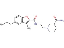 1-(2-{[(3-methyl-5-propyl-1-benzofuran-2-yl)carbonyl]amino}ethyl)-3-piperidinecarboxamide