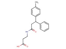 3-{[3-(4-methylphenyl)-3-phenylpropanoyl]amino}propanoic acid