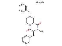 (3S,9aR)-3,8-dibenzyl-2-methyltetrahydro-2H-pyrazino[1,2-a]pyrazine-1,4(3H,6H)-dione