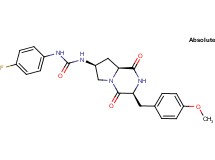N-(4-fluorophenyl)-N'-[(3S,7S,8aS)-3-(4-methoxybenzyl)-1,4-dioxooctahydropyrrolo[1,2-a]pyrazin-7-yl]urea