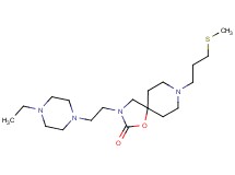 3-[2-(4-ethylpiperazin-1-yl)ethyl]-8-[3-(methylthio)propyl]-1-oxa-3,8-diazaspiro[4.5]decan-2-one