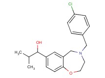 1-[4-(4-chlorobenzyl)-2,3,4,5-tetrahydro-1,4-benzoxazepin-7-yl]-2-methyl-1-propanol