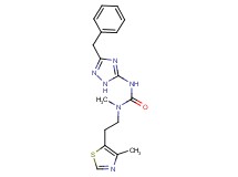 N'-(3-benzyl-1H-1,2,4-triazol-5-yl)-N-methyl-N-[2-(4-methyl-1,3-thiazol-5-yl)ethyl]urea