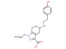 1-allyl-5-{[2-(4-hydroxyphenyl)ethyl]amino}-4,5,6,7-tetrahydro-1H-indazole-3-carboxylic acid