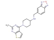 N-(2,1,3-benzoxadiazol-5-ylmethyl)-1-(2-methylthieno[2,3-d]pyrimidin-4-yl)piperidin-4-amine