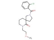 2-(2-chlorobenzoyl)-7-(2-methoxyethyl)-2,7-diazaspiro[4.5]decan-6-one