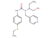 N'-[4-(ethylthio)phenyl]-N-[1-(hydroxymethyl)propyl]-N-(pyridin-4-ylmethyl)urea