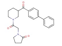 1-{2-[3-(4-biphenylylcarbonyl)-1-piperidinyl]-2-oxoethyl}-2-pyrrolidinone