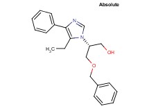 (2R)-3-(benzyloxy)-2-(5-ethyl-4-phenyl-1H-imidazol-1-yl)propan-1-ol