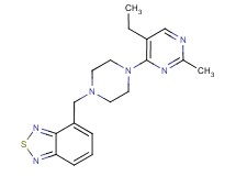 4-{[4-(5-ethyl-2-methylpyrimidin-4-yl)piperazin-1-yl]methyl}-2,1,3-benzothiadiazole