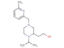 2-{1-isopropyl-4-[(6-methyl-2-pyridinyl)methyl]-2-piperazinyl}ethanol