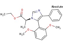 ethyl (2S)-2-[5-(2,6-dimethoxyphenyl)-4-phenyl-1H-imidazol-1-yl]propanoate