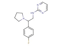 N-[2-(4-fluorophenyl)-2-pyrrolidin-1-ylethyl]pyrimidin-2-amine