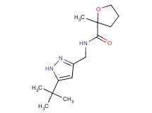 N-[(5-tert-butyl-1H-pyrazol-3-yl)methyl]-2-methyltetrahydro-2-furancarboxamide