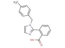 2-[1-(4-methylbenzyl)-1H-imidazol-2-yl]benzoic acid
