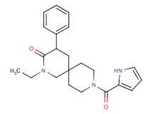 2-ethyl-4-phenyl-9-(1H-pyrrol-2-ylcarbonyl)-2,9-diazaspiro[5.5]undecan-3-one