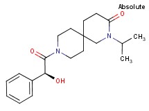 9-[(2S)-2-hydroxy-2-phenylacetyl]-2-isopropyl-2,9-diazaspiro[5.5]undecan-3-one