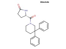 (5S)-5-[(3,3-diphenylpiperidin-1-yl)carbonyl]pyrrolidin-2-one