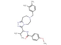 N-{1-[7-(3,4-dimethylbenzyl)-6,7,8,9-tetrahydro-5H-[1,2,4]triazolo[4,3-d][1,4]diazepin-3-yl]-2-methylpropyl}-4-methoxybenzamide