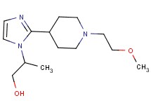 2-{2-[1-(2-methoxyethyl)piperidin-4-yl]-1H-imidazol-1-yl}propan-1-ol