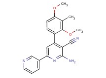 6-amino-4-(2,4-dimethoxy-3-methylphenyl)-2,3'-bipyridine-5-carbonitrile