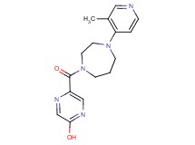 5-{[4-(3-methyl-4-pyridinyl)-1,4-diazepan-1-yl]carbonyl}-2-pyrazinol