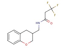 N-(3,4-dihydro-2H-chromen-3-ylmethyl)-3,3,3-trifluoropropanamide