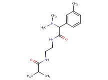 N-(2-{[(dimethylamino)(3-methylphenyl)acetyl]amino}ethyl)-2-methylpropanamide