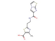 2-{2-[(imidazo[2,1-b][1,3]thiazol-6-ylcarbonyl)amino]ethyl}-4-methyl-1,3-thiazole-5-carboxylic acid