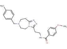 4-methoxy-N-{2-[7-(4-methylbenzyl)-6,7,8,9-tetrahydro-5H-[1,2,4]triazolo[4,3-d][1,4]diazepin-3-yl]ethyl}benzamide