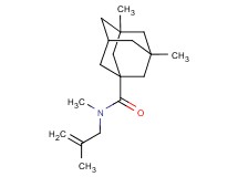 N,3,5-trimethyl-N-(2-methylprop-2-en-1-yl)adamantane-1-carboxamide