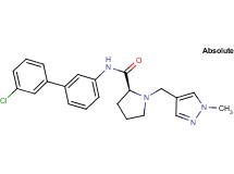 N-(3'-chlorobiphenyl-3-yl)-1-[(1-methyl-1H-pyrazol-4-yl)methyl]-L-prolinamide