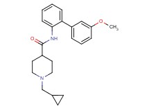 1-(cyclopropylmethyl)-N-(3'-methoxy-2-biphenylyl)-4-piperidinecarboxamide
