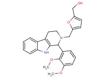 (5-{[1-(2,3-dimethoxyphenyl)-1,3,4,9-tetrahydro-2H-beta-carbolin-2-yl]methyl}-2-furyl)methanol