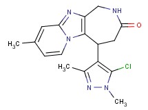 5-(5-chloro-1,3-dimethyl-1H-pyrazol-4-yl)-9-methyl-1,2,4,5-tetrahydro-3H-pyrido[1',2':1,2]imidazo[4,5-c]azepin-3-one