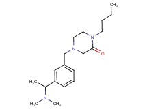 1-butyl-4-{3-[1-(dimethylamino)ethyl]benzyl}piperazin-2-one